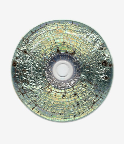 This artwork is part of the series “Free Software”, a body of work inspired by the YouTube genre of putting unusual things in a microwave. One of the most intriguing items is a CD. When microwaved, CDs create a little lightning storm inside the microwave. After being zapped the disk emerges with a unique and mesmeric fractal pattern burned into it. 

For the NFT, Kneale uses a high resolution scanner to make 4800 dpi scans of the burned disks, translating the intricate detail of the CD, and creating rainbow effects in the reflective surface.