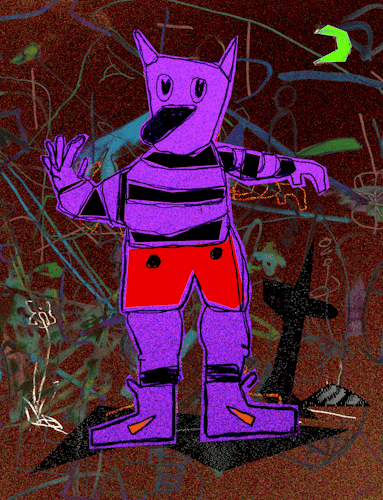 "The world of LOVEBEING is a piece of me - these characters represent aspects of my psyche"