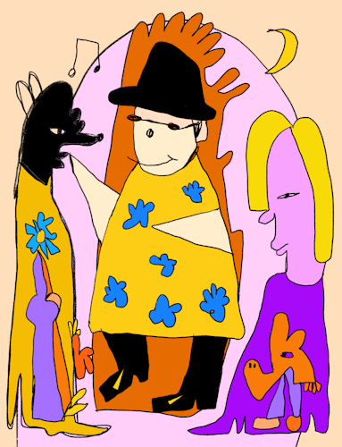 "The world of LOVEBEING is a piece of me - these characters represent aspects of my psyche"