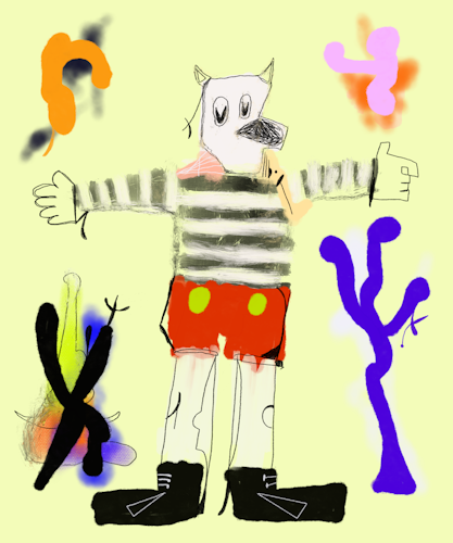 "The world of LOVEBEING is a piece of me - these characters represent aspects of my psyche"