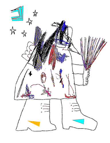 "The world of LOVEBEING is a piece of me - these characters represent aspects of my psyche"