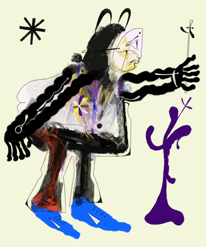 "The world of LOVEBEING is a piece of me - these characters represent aspects of my psyche"