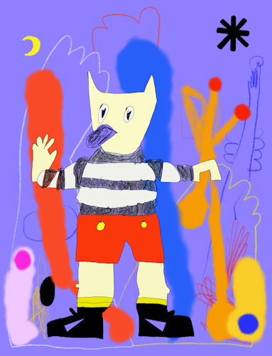 "The world of LOVEBEING is a piece of me - these characters represent aspects of my psyche"